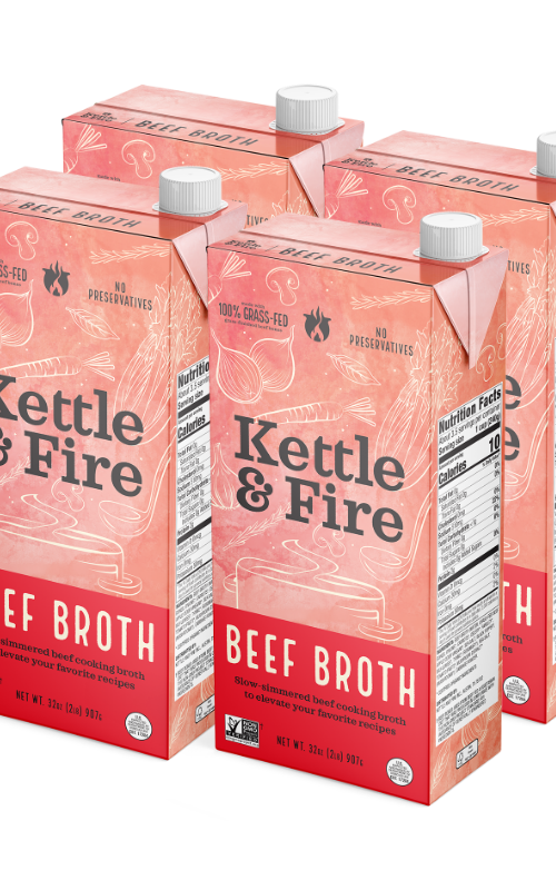 4 Pack: Beef Cooking Broth - Superpower Marketplace