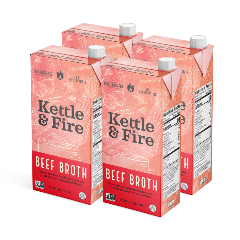 4 Pack: Beef Cooking Broth - Superpower Marketplace