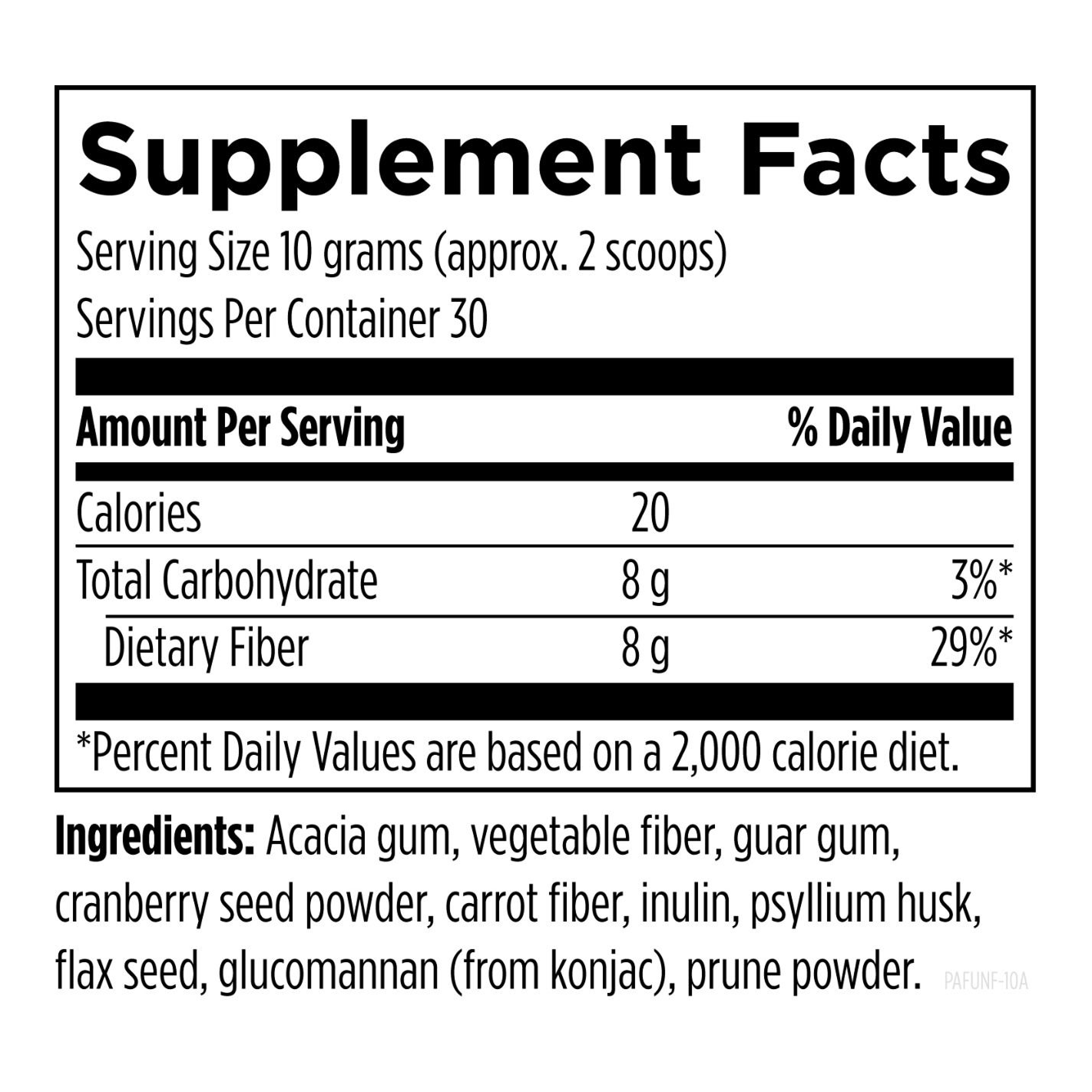 Fiber Prebiotic Complete (Former PaleoFiber)