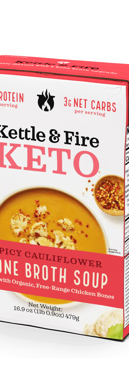 6 Pack: Spicy Cauliflower Keto Soup - Superpower Marketplace