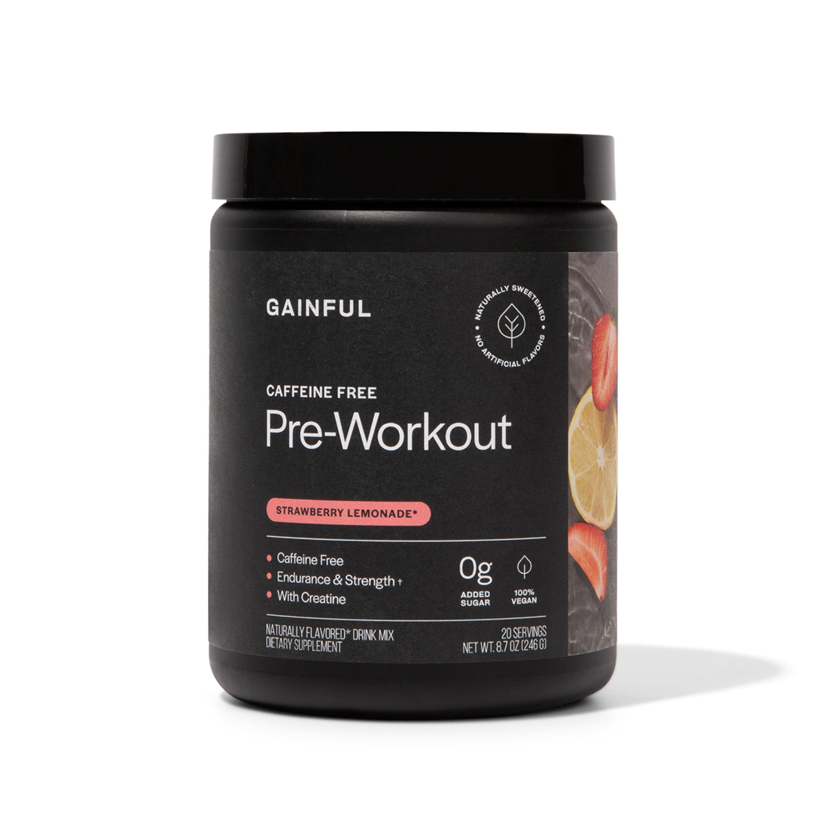 Caffeine Free Pre-Workout - Strawberry Lemonade
