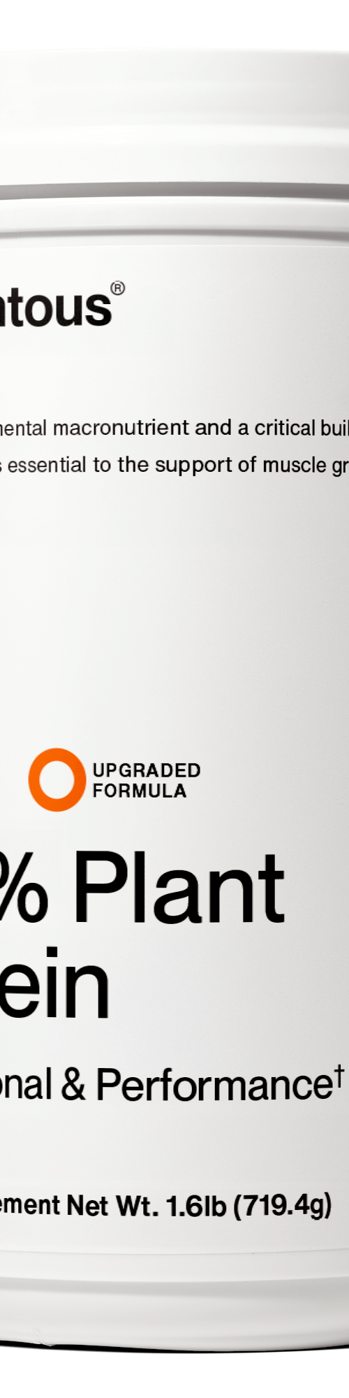 100% Plant Protein Powder
