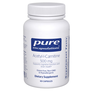 Acetyl-l-Carnitine 500mg - 60 capsules - Superpower Marketplace