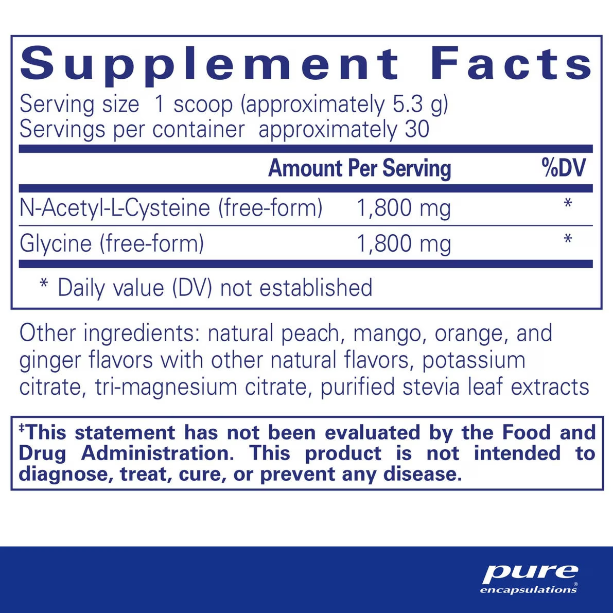 NAC Glycine Powder - Superpower Marketplace