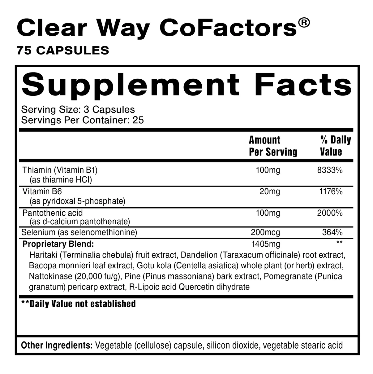 Clear Way Cofactors - Superpower Marketplace