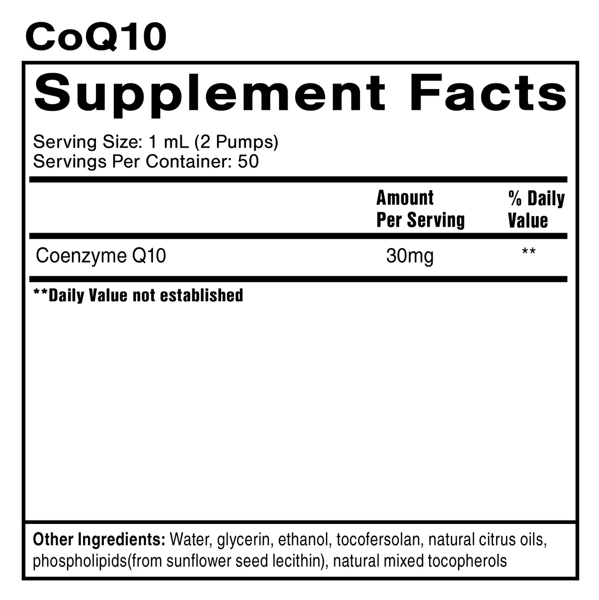 CoQ10 Liposomal