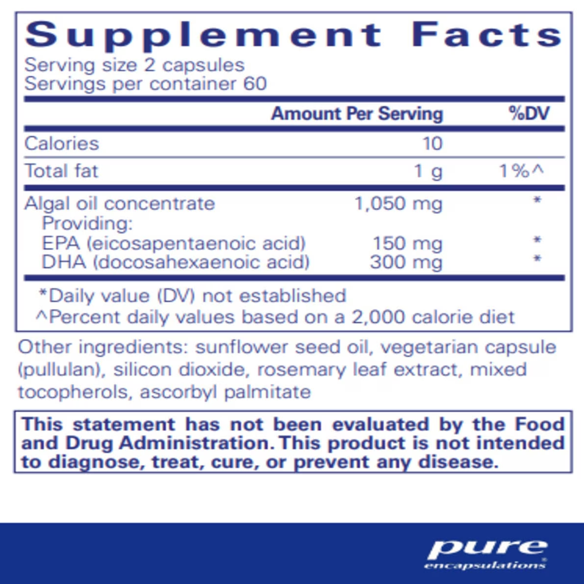 EPA/DHA Vegetarian