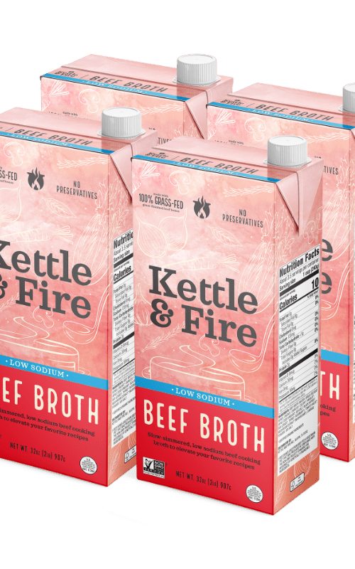 4 Pack: Beef Low Sodium Cooking Broth - Superpower Marketplace