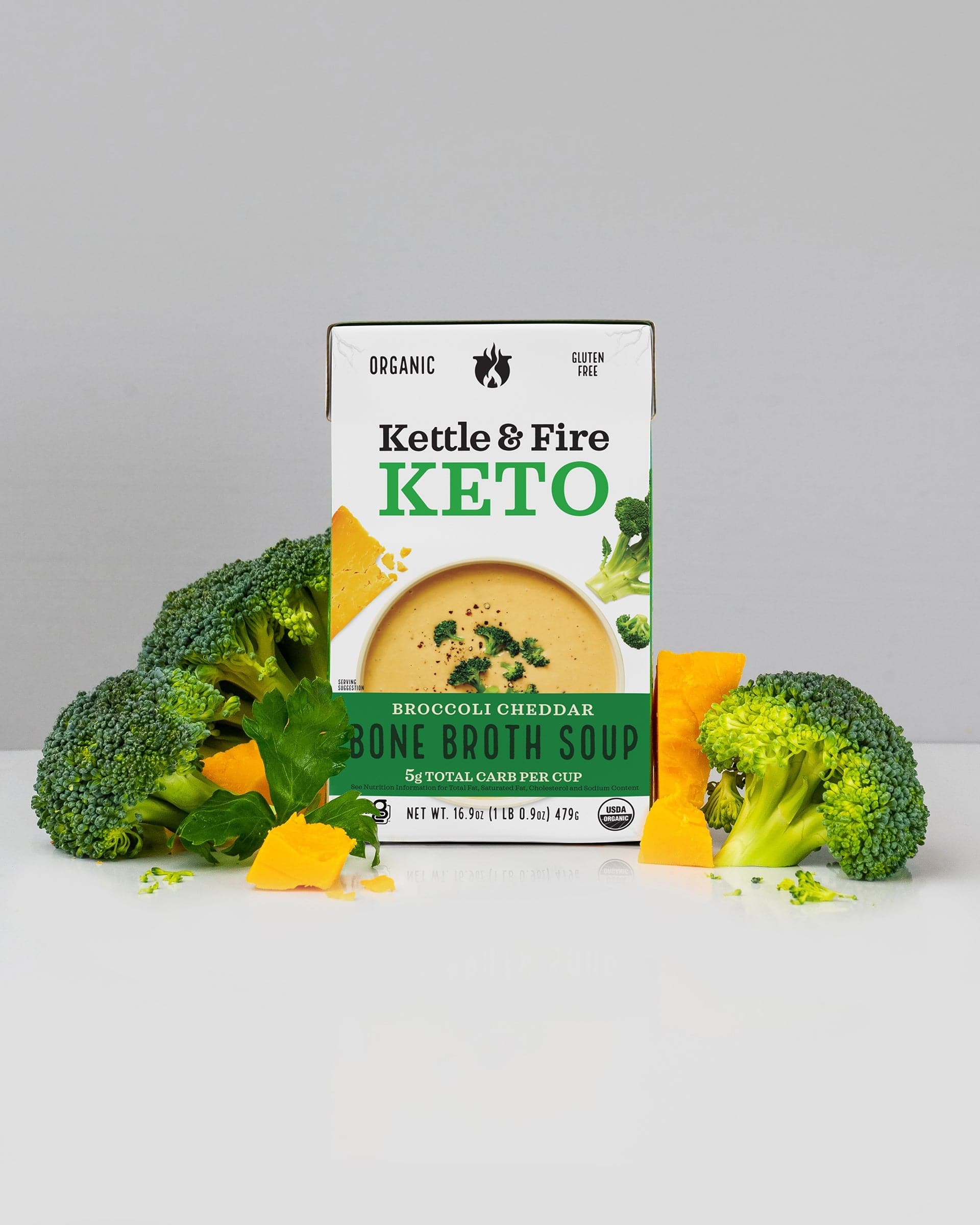 6 Pack: Broccoli Cheddar Keto Soup - Superpower Marketplace