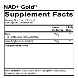 NAD+ Gold - Superpower Marketplace