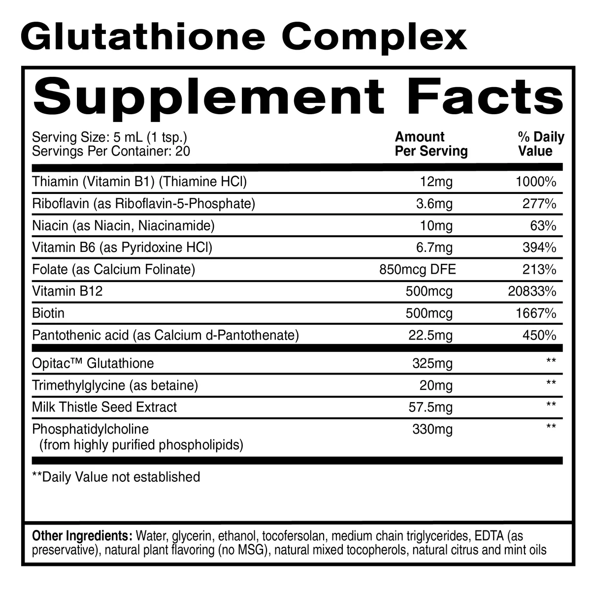 Glutathione Complex - Superpower Marketplace