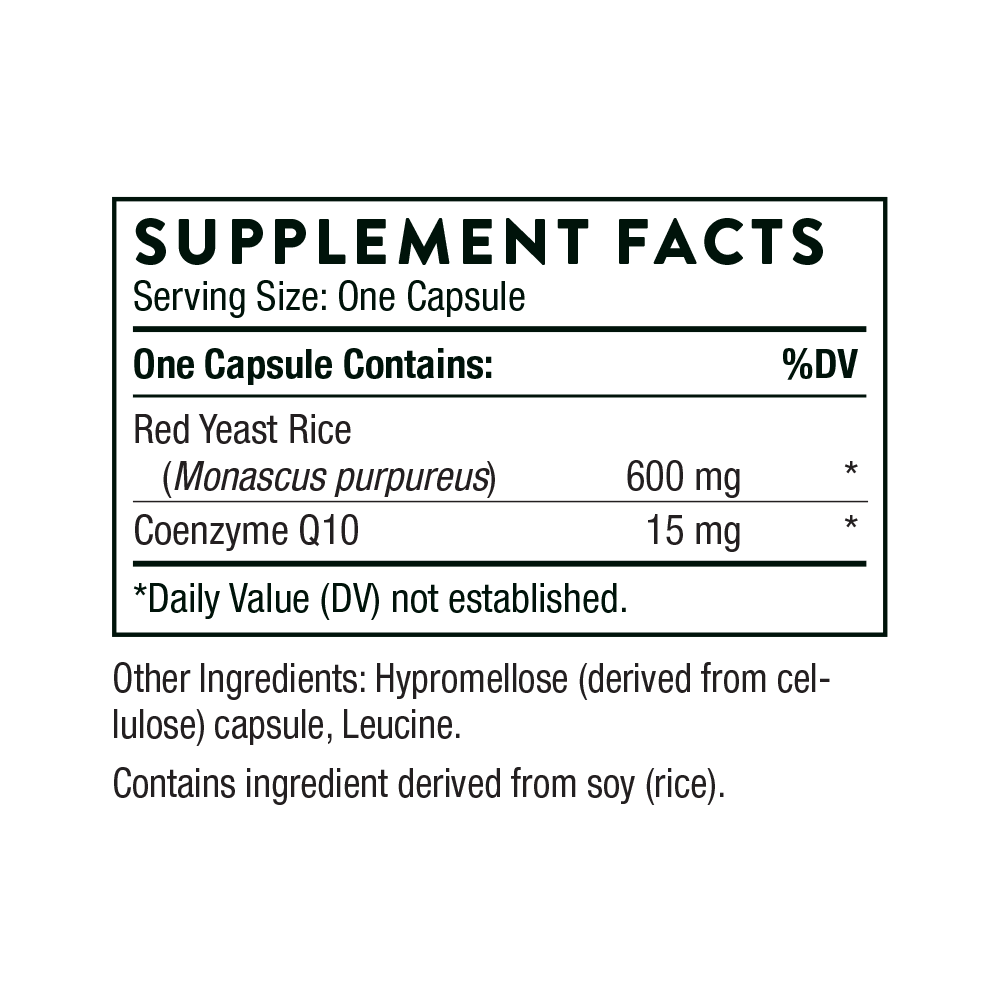 Red Yeast Rice + CoQ10 - Superpower Marketplace